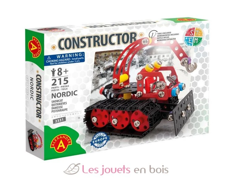 Constructor Nordic - Pistenraupe - Alexander Toys 2 Constructor Nordic - Pistenraupe - Alexander Toys – Bild 2