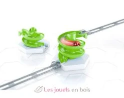 Gravitrax - Spiral Weiß Grau Ravensburger -Modell Spielzeug Für Kinder 26838 gravitrax element spiral 26838 jeu de construction stem extension pour circuits de billes creatifs jouet enfants