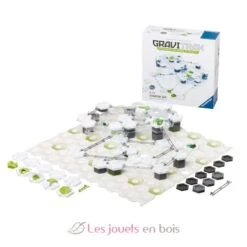 Gravitrax - Starter-Set Weiß Grau Ravensburger -Modell Spielzeug Für Kinder 27597 gravitrax starter set circuit a billes construction