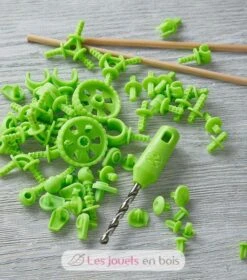 Terra Kids Connectors - Konstruktions-Set Technik - Haba -Modell Spielzeug Für Kinder 305342 haba connectors terra kids kit construction technique 7