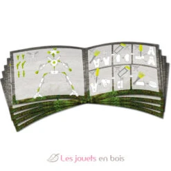 Terra Kids Connectors - Konstruktions-Set Figuren - Haba -Modell Spielzeug Für Kinder 305343 haba connectors terra kids kit construction personnages 2