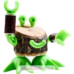 Terra Kids Connectors - Konstruktions-Set Waldhelden - Haba -Modell Spielzeug Für Kinder 306308 haba terra kids connectors heros de la foret jeu assemblage construction 2