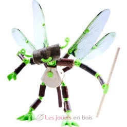 Terra Kids Connectors - Konstruktions-Set Waldhelden - Haba -Modell Spielzeug Für Kinder 306308 haba terra kids connectors heros de la foret jeu assemblage construction 3