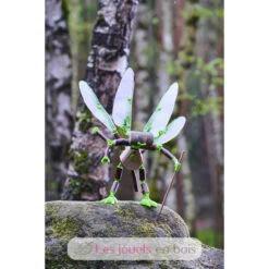 Terra Kids Connectors - Konstruktions-Set Waldhelden - Haba -Modell Spielzeug Für Kinder 306308 haba terra kids connectors heros de la foret jeu assemblage construction 4