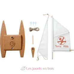 Katamaran-Bausatz - Haba -Modell Spielzeug Für Kinder 306315 haba kit assemblage catamaran 1