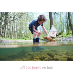 Katamaran-Bausatz - Haba -Modell Spielzeug Für Kinder 306315 haba kit assemblage catamaran 4