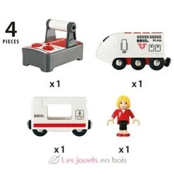 IR Express Reisezug - Brio -Modell Spielzeug Für Kinder 33510 brio train voyageur radiocommand 2