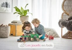 Neuer Hauptbahnhof Mit Ticketautomat - Brio -Modell Spielzeug Für Kinder 33649 circuit de train brio gare centrale sonore 2