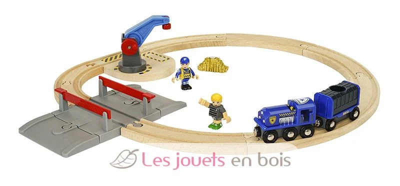 Polizei Goldtransport-Set - Brio 2 Polizei Goldtransport-Set - Brio – Bild 2