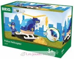 Polizeihubschrauber - Brio -Modell Spielzeug Für Kinder 33828 brio h licopt re police circuits de train brio