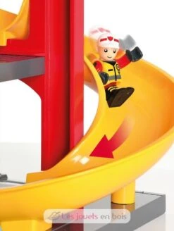 Feuerwehr-Station Mit Einsatzfahrzeug - Brio 8 Feuerwehr-Station Mit Einsatzfahrzeug - Brio -Modell Spielzeug Für Kinder 33833 pompier