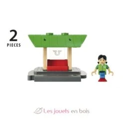 Bahnhof Mit Aufnahmefunktion - Brio -Modell Spielzeug Für Kinder 33840 brio gare enregistreur vocal 3