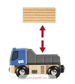 Starterset Güterzug Mit Kran - Brio -Modell Spielzeug Für Kinder 33878 brio circuit train transport de fret 4