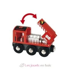 Großer Güterzug - Brio -Modell Spielzeug Für Kinder 33888 brio train citerne et chargement 2