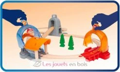 Smart Tech Sound Action Tunnel Reisezug-Set - Brio -Modell Spielzeug Für Kinder 33972 brio circuit voyageurs smart tech sound circuit train 8