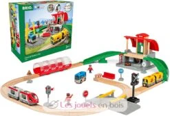 Großes City Bahnhof Set - Brio 23 Großes City Bahnhof Set - Brio -Modell Spielzeug Für Kinder 33989 brio circuit gare centrale