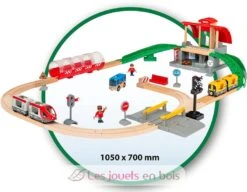 Großes City Bahnhof Set - Brio 15 Großes City Bahnhof Set - Brio -Modell Spielzeug Für Kinder 33989 brio circuit gare centrale 3