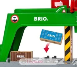 Bahn Verlade Terminal - Brio -Modell Spielzeug Für Kinder 33996 brio grue double voie chargement 6