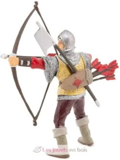Rot Archer - Papo -Modell Spielzeug Für Kinder 39384 figurine archer rouge papo 2