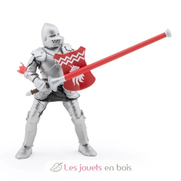 Einhorn Ritterspeer Rot - Papo 1 Einhorn Ritterspeer Rot - Papo