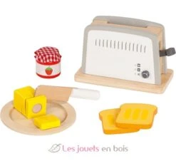 Toaster Aus Holz Mit Zubehör - Goki