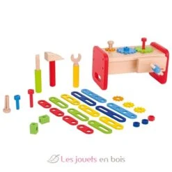 Werkbank - Goki -Modell Spielzeug Für Kinder 58501 goki petit tabli en bois pour enfant 1