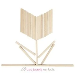 Bausteine - Goki -Modell Spielzeug Für Kinder 58563 jeu de construction goki nature planchettes en bois