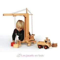 Kran Ladegabel - Fagus -Modell Spielzeug Für Kinder 61wxaaz8izl sl1000