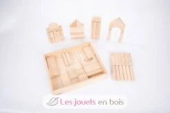 Jumbo-Block-Set Aus Holz - TickiT 17 Jumbo-Block-Set Aus Holz - TickiT -Modell Spielzeug Für Kinder 73438 tickit blocs de construction en bois geants naturel 8
