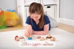 Hölzerne Meerestiere - TickiT -Modell Spielzeug Für Kinder 73518 tickit figurines creatures marines en bois 10