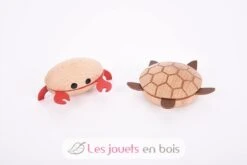 Hölzerne Meerestiere - TickiT -Modell Spielzeug Für Kinder 73518 tickit figurines creatures marines en bois 7