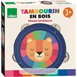 Tamburin Regenbogen Andy Westface - Vilac -Modell Spielzeug Für Kinder 7408 vilac tambourin arc en ciel andy westface 4