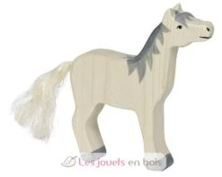Stehend Pferd - Holztiger