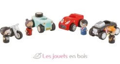 Parkhaus Graffiti - Sevi -Modell Spielzeug Für Kinder 82987 sevi garage parking graffiti garage en bois vehicules 3