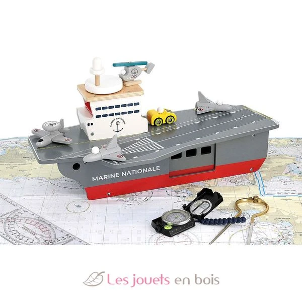 Flugzeugträger Und 5 Zubehör - Vilac 6 Flugzeugträger Und 5 Zubehör - Vilac – Bild 6