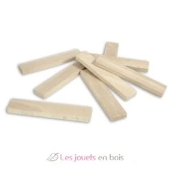 Batibloc Klassische 100-Boards - Vilac -Modell Spielzeug Für Kinder batibloc classic 100 planchettes en bois massif vilac 1