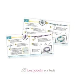 Kreativ-Set - Armband Mit Anhängern - Buki France -Modell Spielzeug Für Kinder be101 buki kit creatif bracelets perles breloques creation bijoux 2