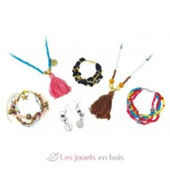 Kreativ-Set - Schmuck Im Boho-Stil - Buki France -Modell Spielzeug Für Kinder be108 buki kit creatif bijoux bohemes creation bijoux 3