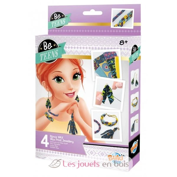 Kreativ-Set - Schmuck Mit Wax-Stoff - Buki France 1 Kreativ-Set - Schmuck Mit Wax-Stoff - Buki France