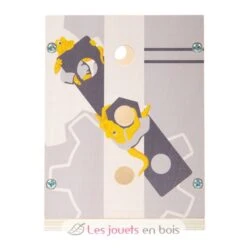 Werkzeugkasten 2 In 1 Miniwob - Small Foot Company 20 Werkzeugkasten 2 In 1 Miniwob - Small Foot Company -Modell Spielzeug Für Kinder boite a outils 2 en 1 miniwob 11809 jouets bois enfants brico 1