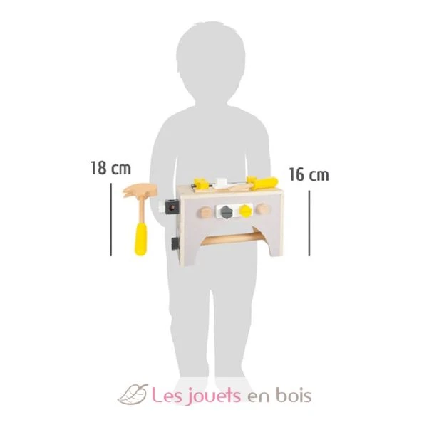 Werkzeugkasten 2 In 1 Miniwob - Small Foot Company 6 Werkzeugkasten 2 In 1 Miniwob - Small Foot Company – Bild 6
