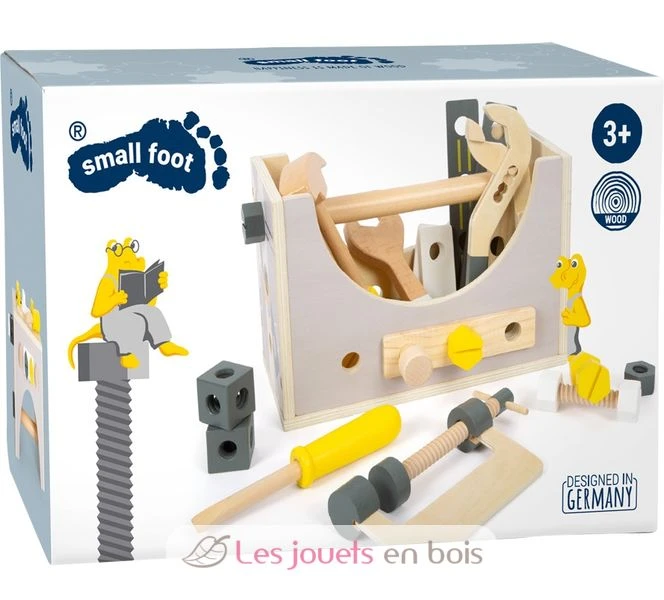 Werkzeugkasten 2 In 1 Miniwob - Small Foot Company 5 Werkzeugkasten 2 In 1 Miniwob - Small Foot Company – Bild 5