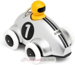 Push & Go Rennwagen Grau - Brio