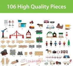 Railway World Deluxe Set - Brio -Modell Spielzeug Für Kinder brio 33766 coffret circuit train monde extraordinaire brio 1