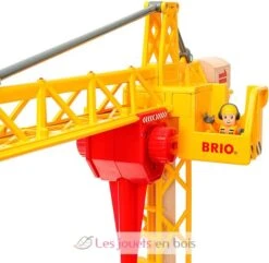 Großer Baukran Mit Licht - Brio -Modell Spielzeug Für Kinder brio 33835 grande grue lumineuse 4