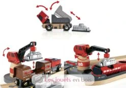 Deluxe Bahn Set BRIO - Brio -Modell Spielzeug Für Kinder brio world 33052 circuit chemin de fer deluxe coffret complet 87 pieces circuit de train bois 2 niveaux jouet