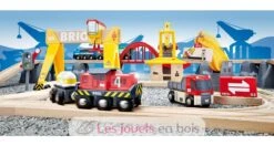 Verschiebebahnhof Kästchen - Brio -Modell Spielzeug Für Kinder brio world 33097 circuit grues et chargements coffret complet 54 pieces avec 3 grues differentes circuit de train en bois enfant jouet