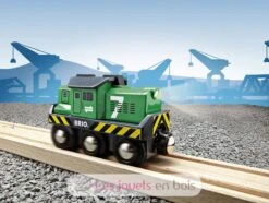 Güterzuglokomotive Grün - Brio -Modell Spielzeug Für Kinder brio world 33214 locomotive de fret a pile train electrique fonction lumineuse pour circuit de train en bois jouets enfant