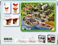 Brückenfundament - Brio -Modell Spielzeug Für Kinder brio world 33254 supports de pont accessoire pour circuit de train en bois jouet enfants boite