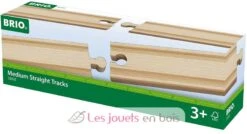 Mittlere Gerade Schienen 144 Mm - Brio